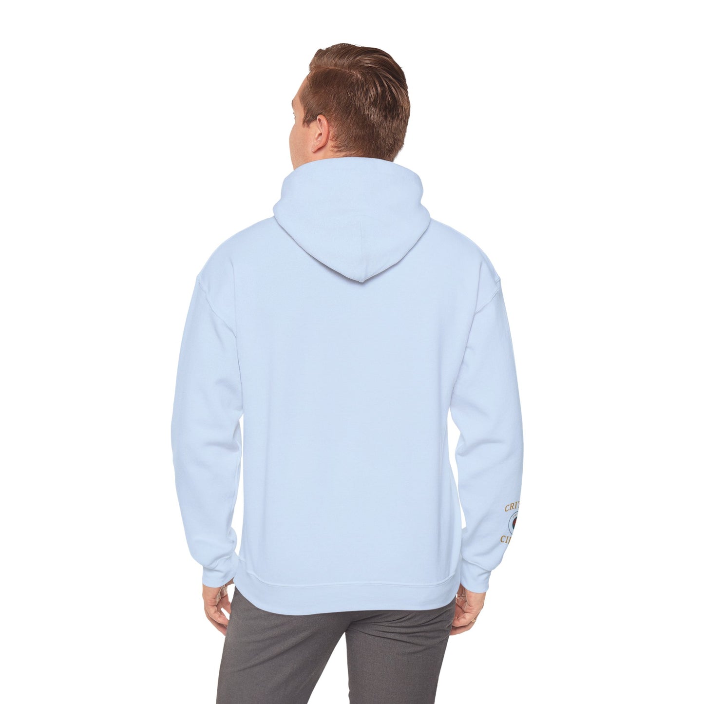 'Think Twice speak once' Critical Thinkers Circle Hoodie