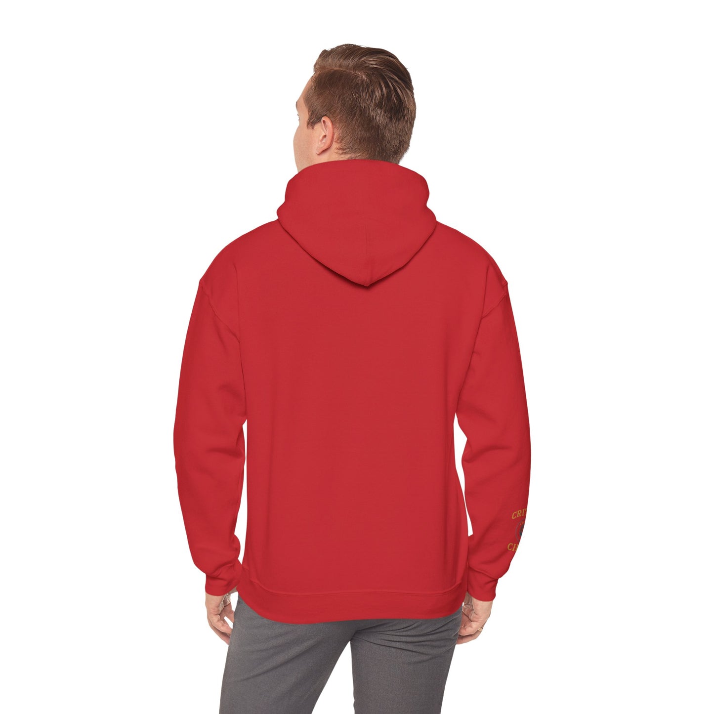 'Think Twice speak once' Critical Thinkers Circle Hoodie