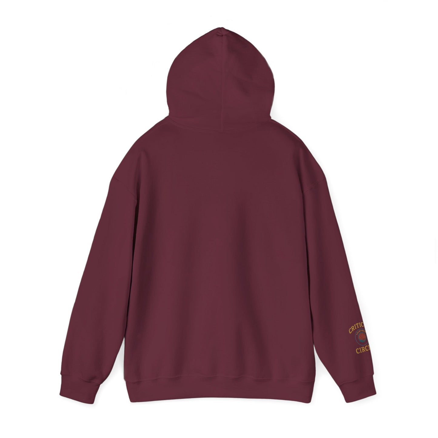 'Think Twice speak once' Critical Thinkers Circle Hoodie