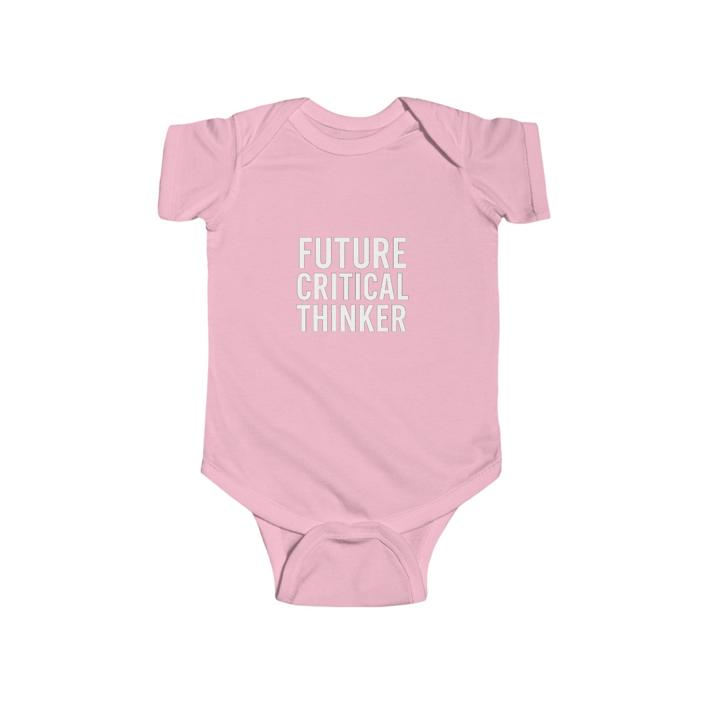 Future Critical Thinker Infant Bodysuit - Cute Baby Gift, Newborn Outfit, Baby Shower Present, Toddler Clothing, Inspirational Baby Wear
