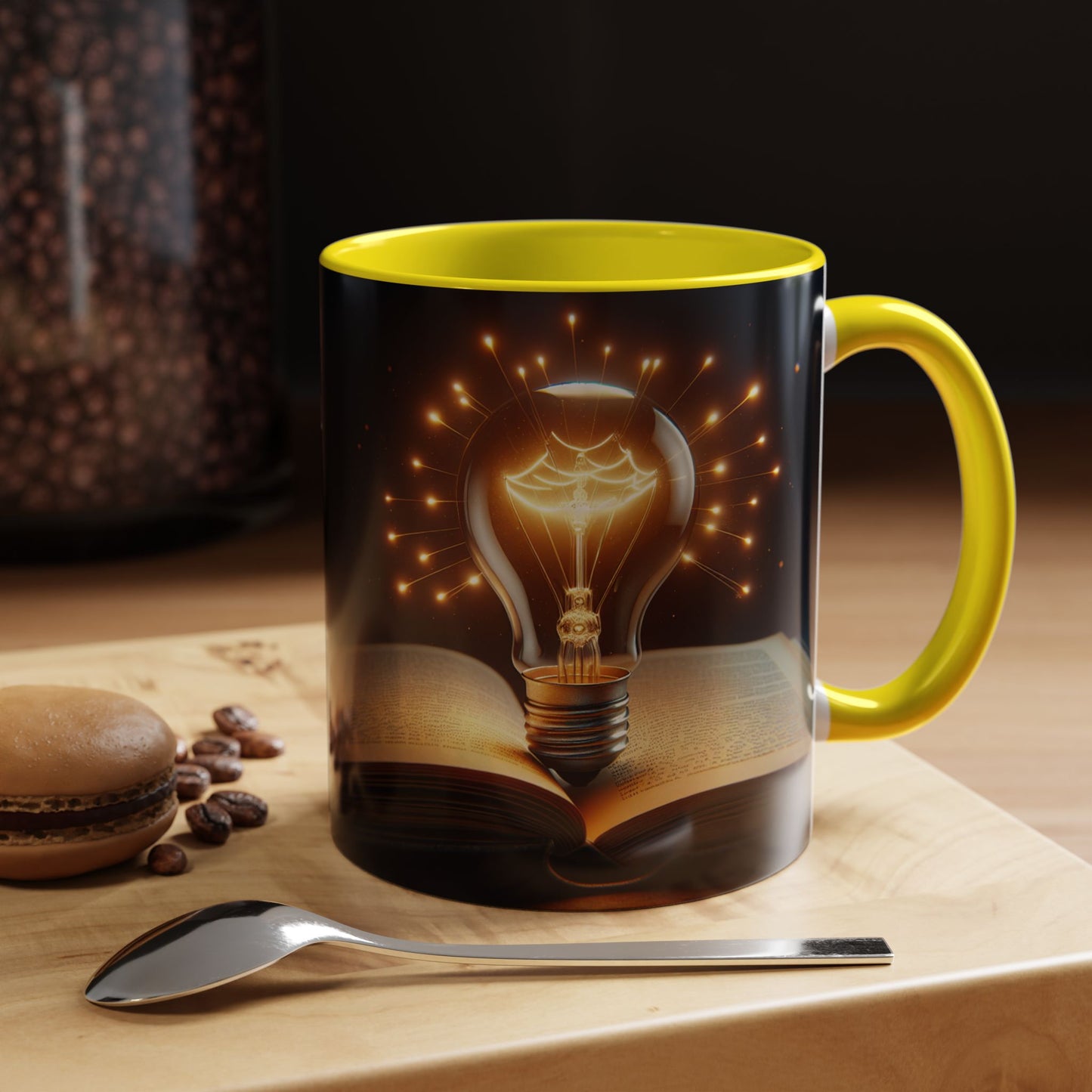 Inspirational Light Bulb Coffee Mug - Embrace Positive Thinking