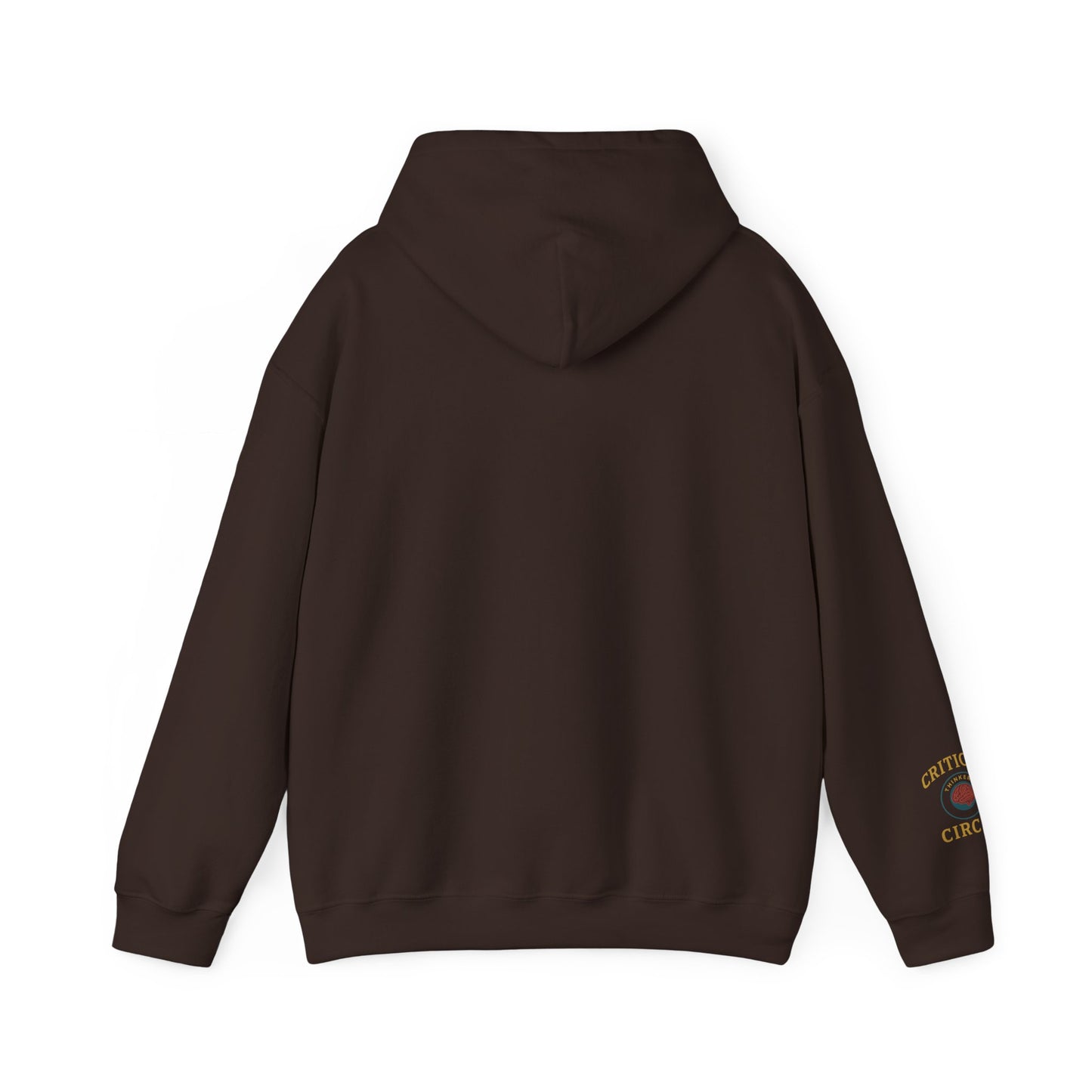 'Think Twice speak once' Critical Thinkers Circle Hoodie