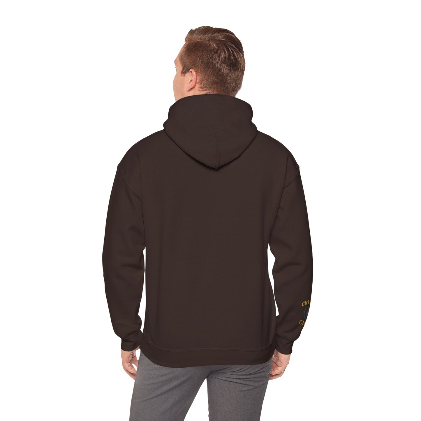 'Think Twice speak once' Critical Thinkers Circle Hoodie