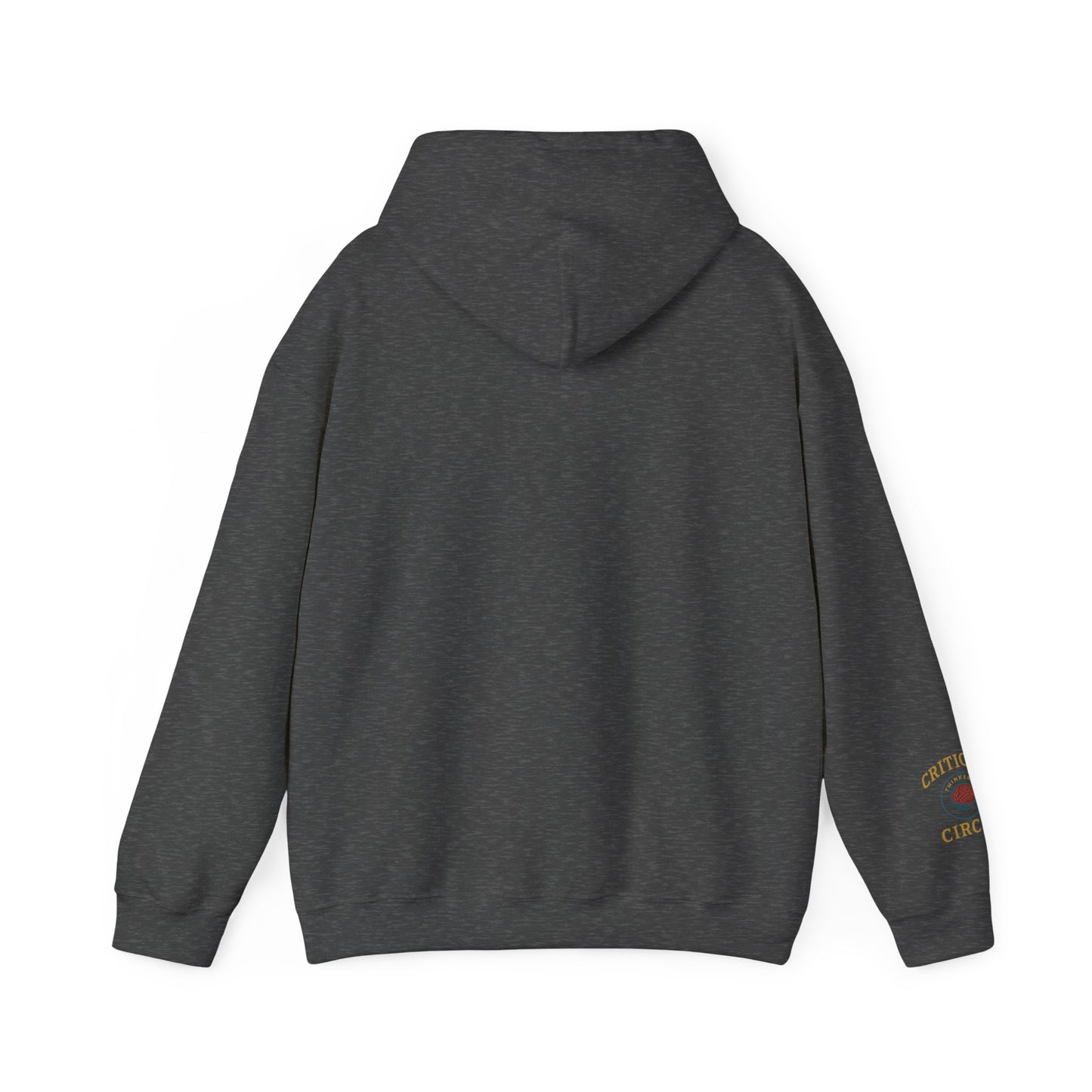 'Think Twice speak once' Critical Thinkers Circle Hoodie