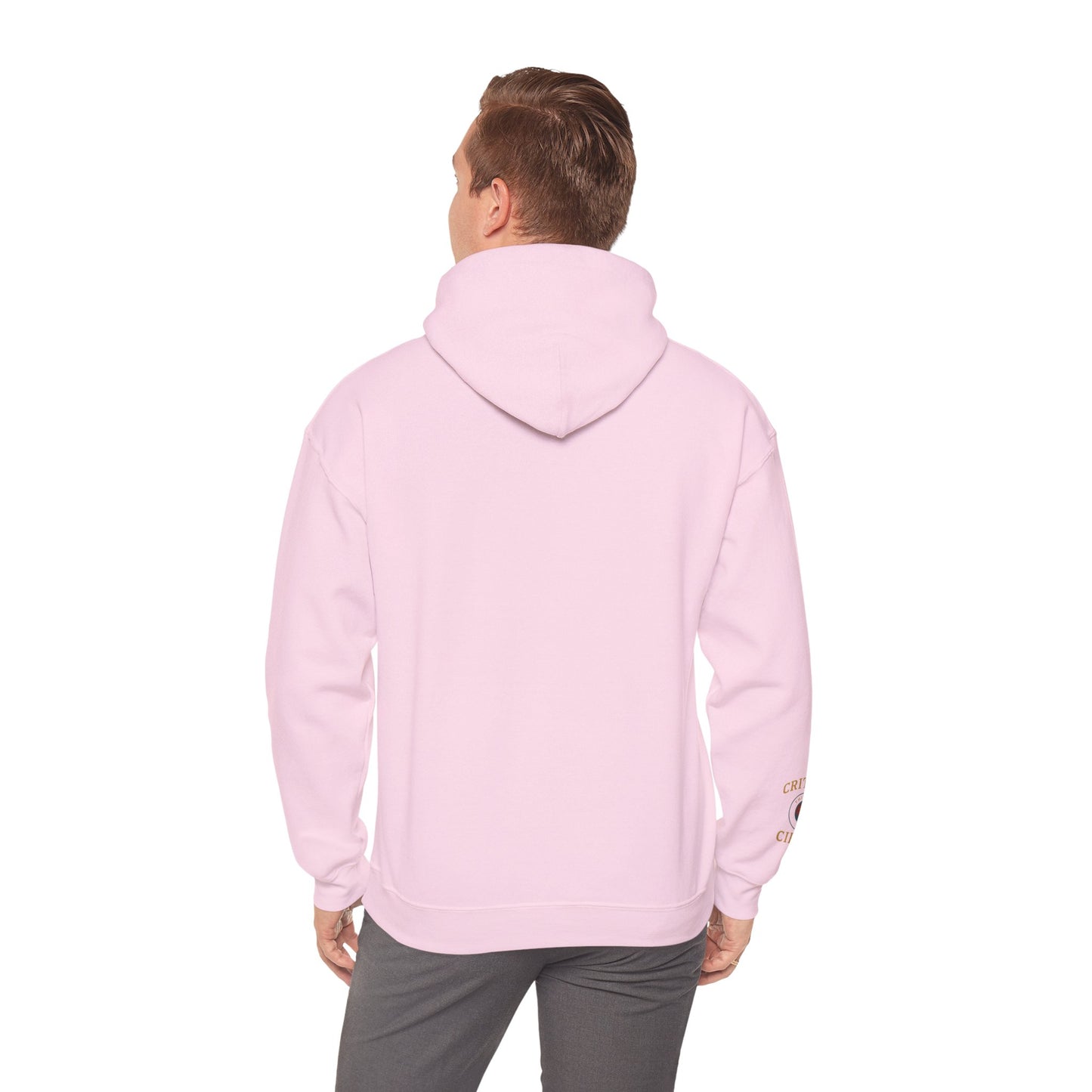 'Think Twice speak once' Critical Thinkers Circle Hoodie
