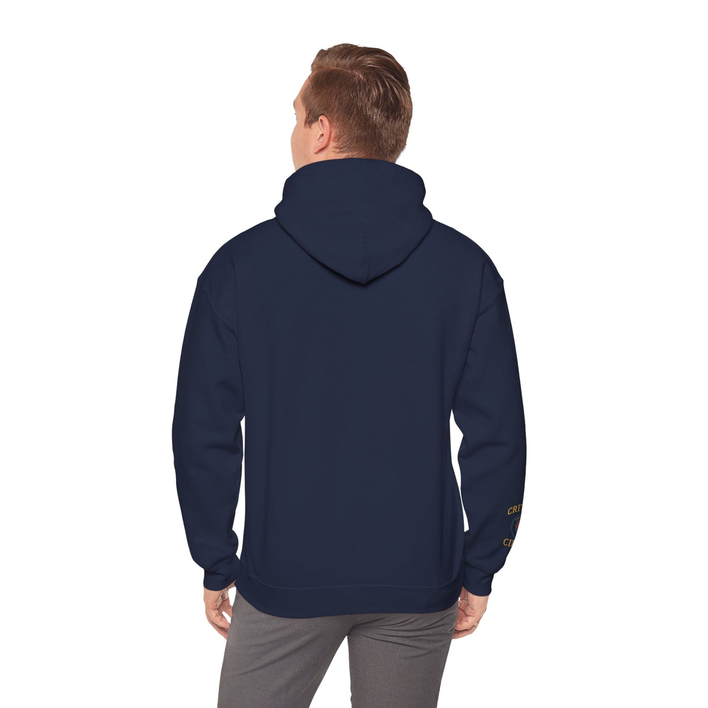 'Think Twice speak once' Critical Thinkers Circle Hoodie