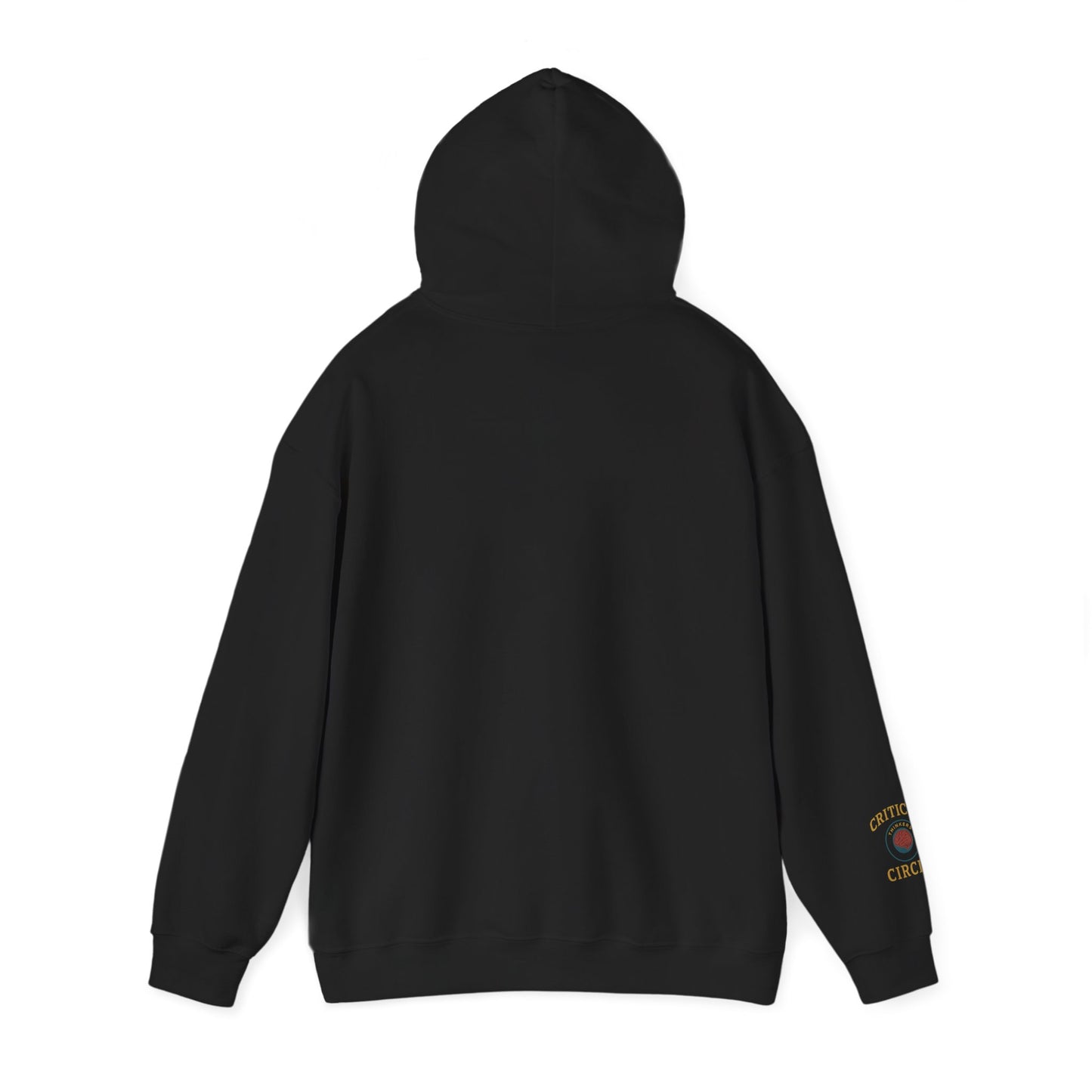 'Think Twice speak once' Critical Thinkers Circle Hoodie