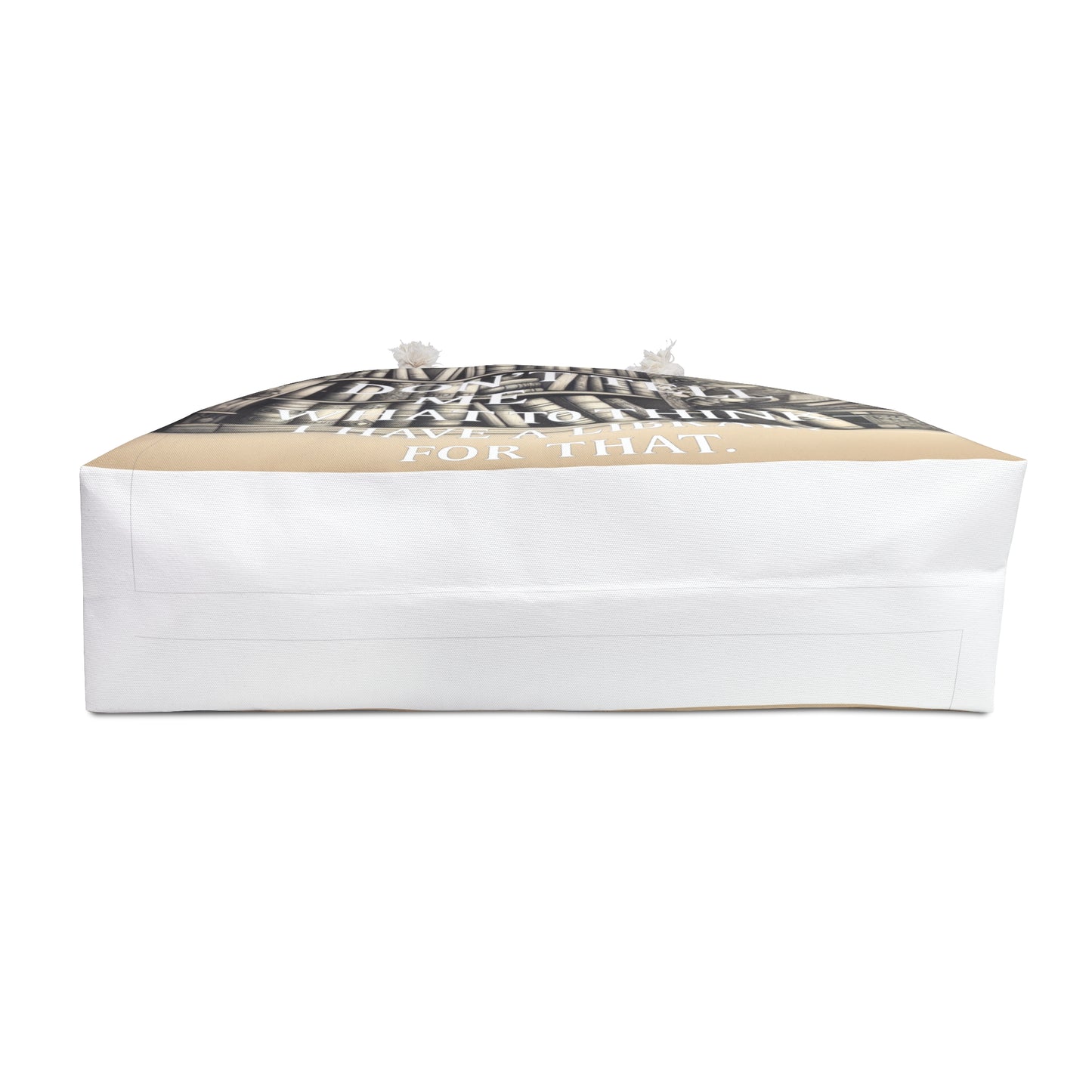 Don't Tell Me What To Think Weekender Bag – Perfect for Book Lovers and Travel Enthusiasts!