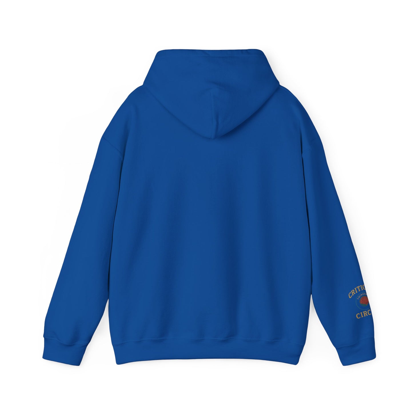 'Think Twice speak once' Critical Thinkers Circle Hoodie