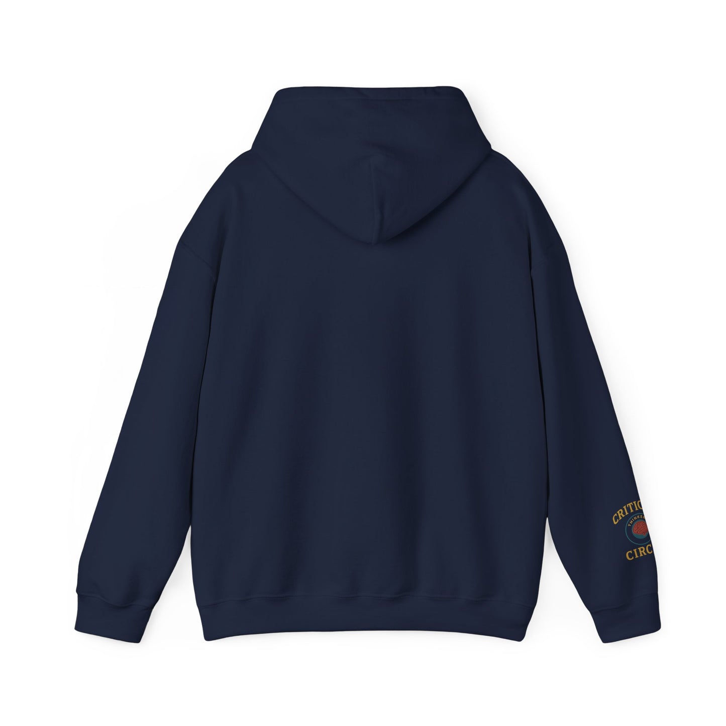 'Think Twice speak once' Critical Thinkers Circle Hoodie