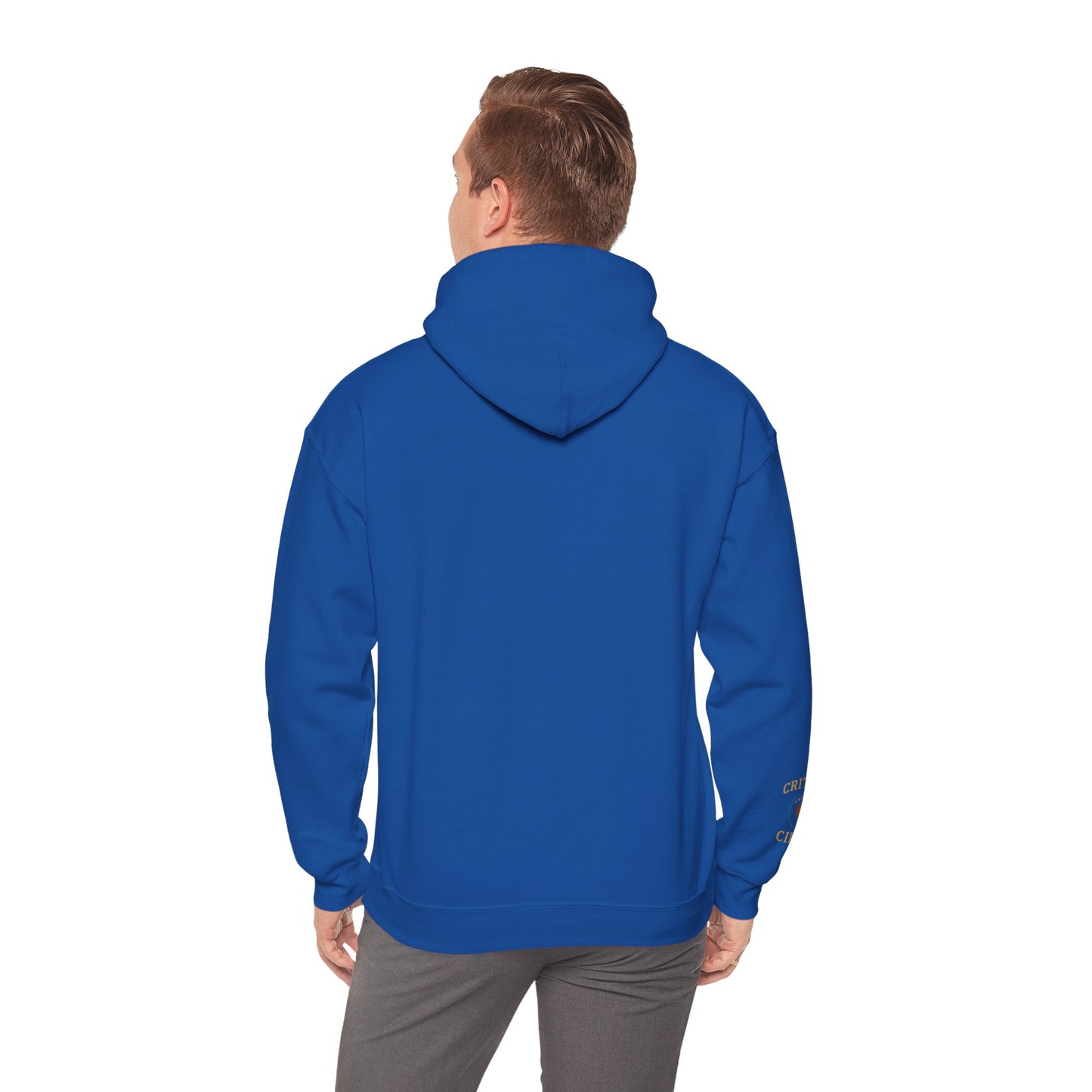 'Think Twice speak once' Critical Thinkers Circle Hoodie