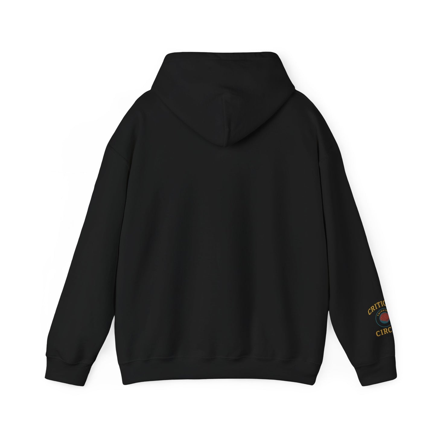 'Think Twice speak once' Critical Thinkers Circle Hoodie
