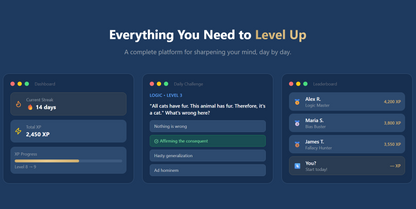 Think-Twice Critical Thinking App