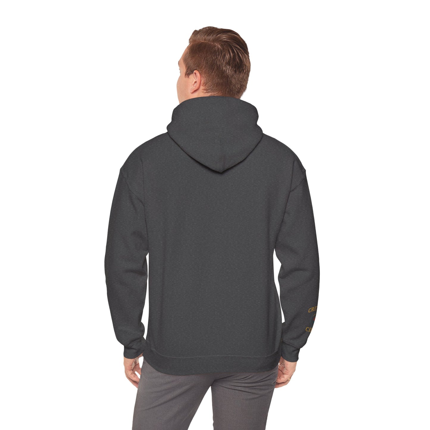 'Think Twice speak once' Critical Thinkers Circle Hoodie